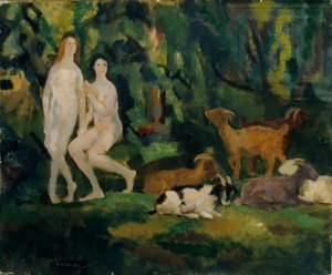 Gouttes de rosée - Arthur Bowen Davies
